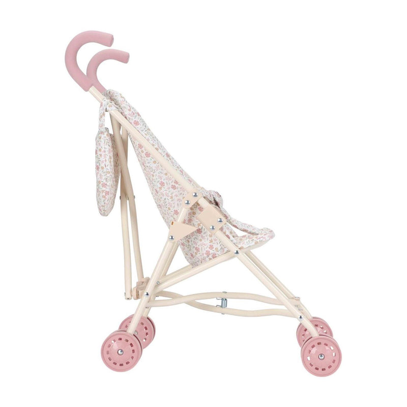 Afbeelding laden in galerijviewer, Little dutch poppenbuggy - flowers butterflies
