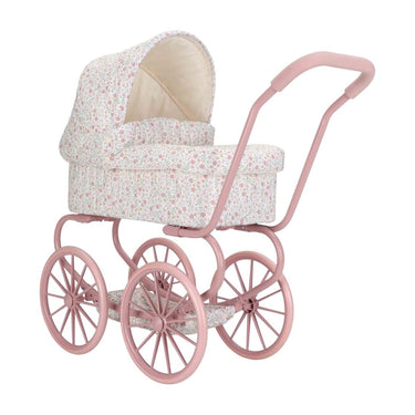Little dutch poppenwagen - kinderwagen - soft flowers