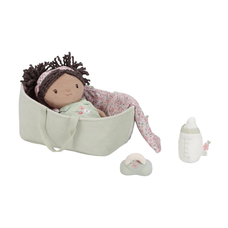 Afbeelding laden in galerijviewer, Little dutch babypop in mandje evi 25cm
