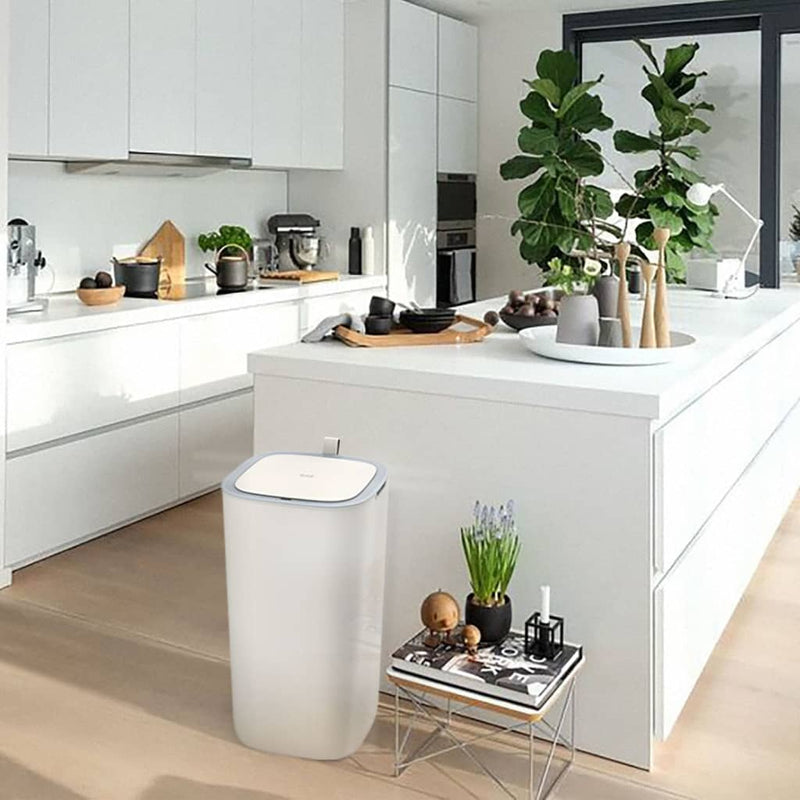 Afbeelding laden in galerijviewer, Eko afvalbak met sensor morandi 30 l wit
