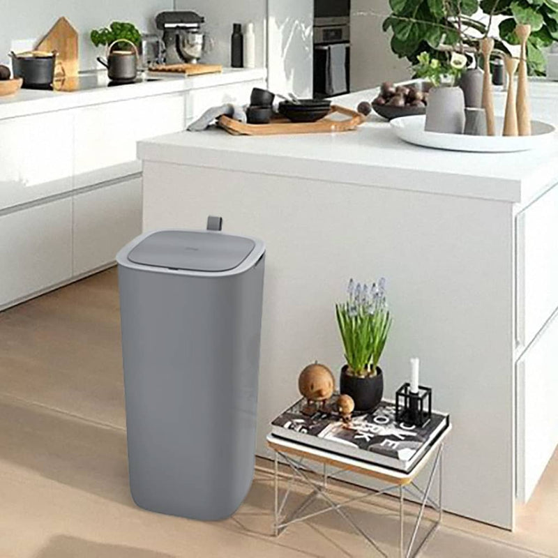 Afbeelding laden in galerijviewer, Eko afvalbak met sensor morandi 30 l grijs
