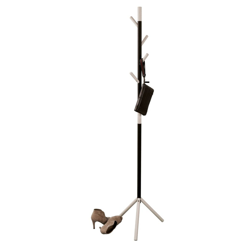 Afbeelding laden in galerijviewer, V-part kapstok linair staand met 4 haken 180 cm wit
