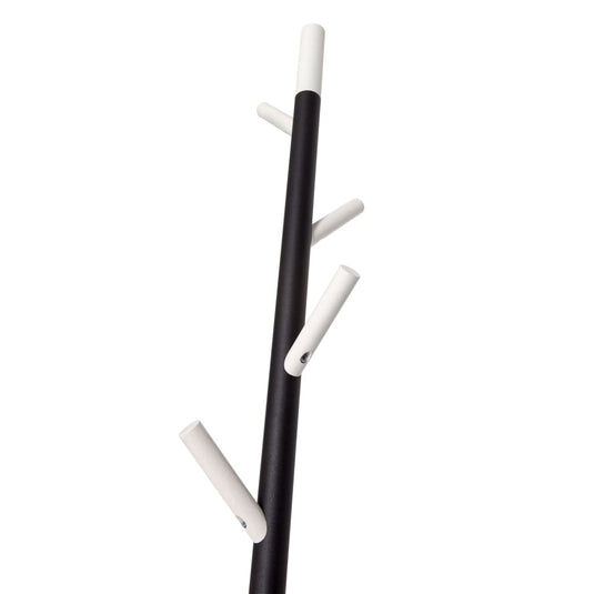 V-part kapstok linair staand met 4 haken 180 cm wit