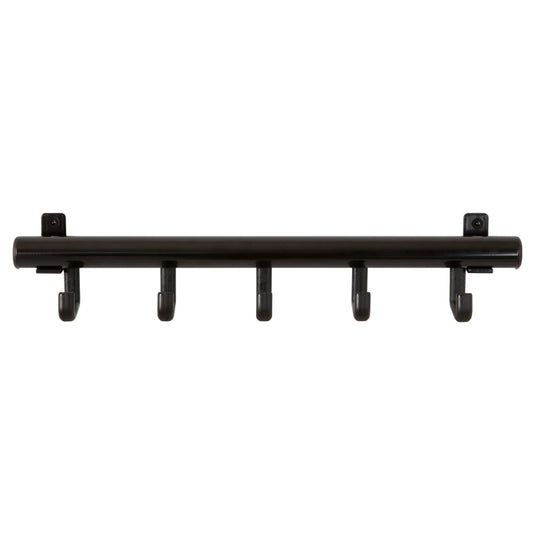 V-part kapstok met 5 haken techno 5 zwart