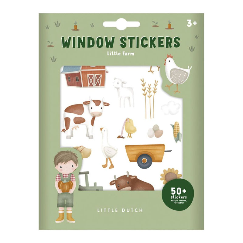 Afbeelding laden in galerijviewer, Little du tch raamstickers boerderij
