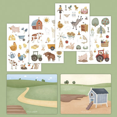 Little dutch little farm raamstickers little farm raamstickers