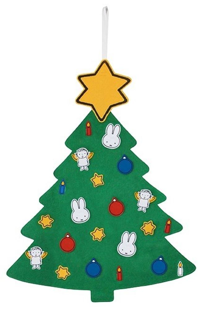 Afbeelding laden in galerijviewer, Bambolino nijntje vilten kerstboom in bewaarkoffer - 75 x 100 cm - 20-delig - peuter en kleuter speelgoed - voor meisjes en jongens - vanaf 3 jaar - speelgoed kinderen - toys
