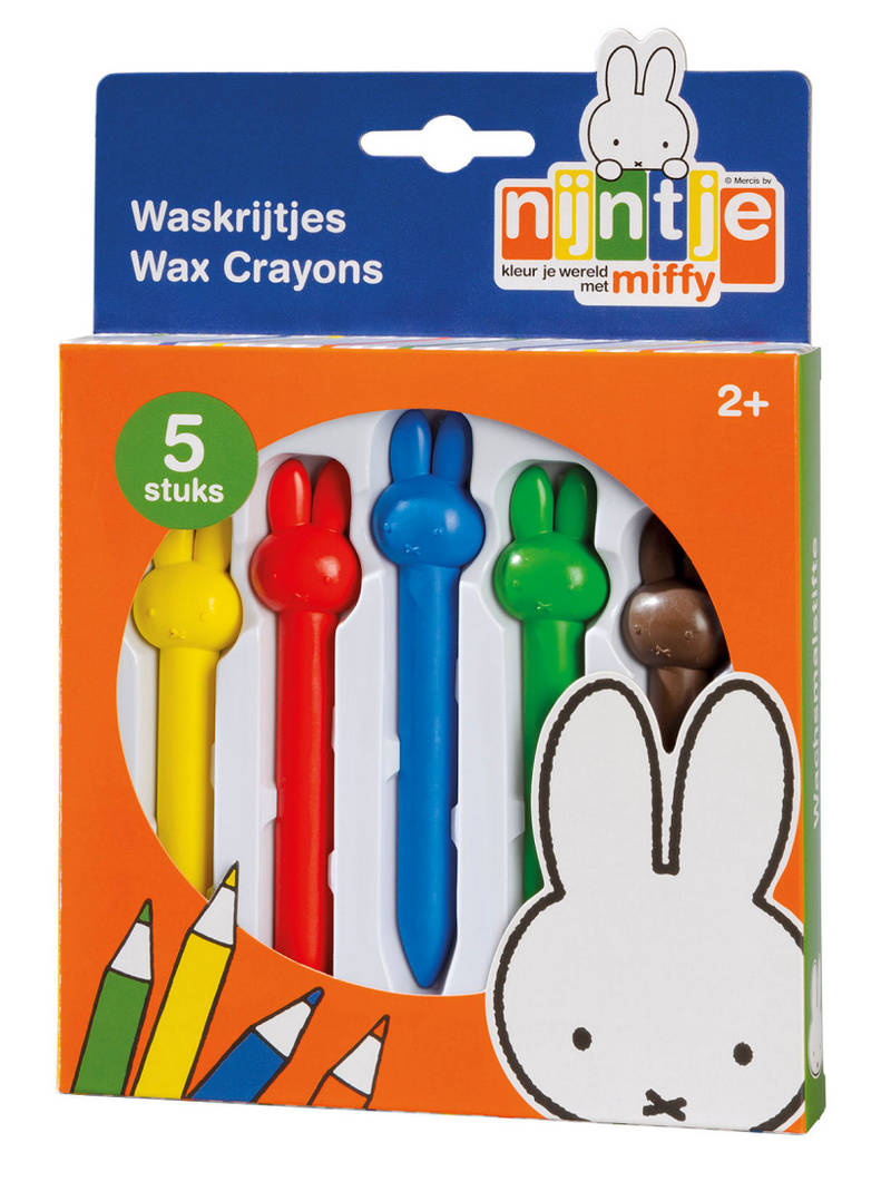 Afbeelding laden in galerijviewer, Bambolino nijntje waskrijtjes, 5st.
