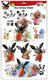 Bing raamstickers maxi. 3+. 58x33x0.2 cm