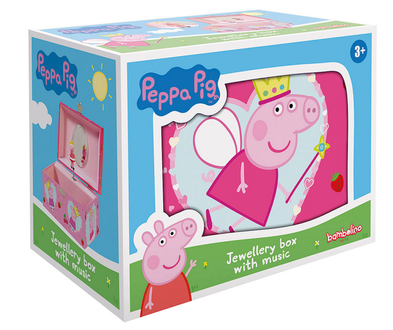 Afbeelding laden in galerijviewer, Bambolino peppa pig juwelenkistje met muziek
