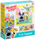 Bambolino woezel pip puzzel 4 in 1. 3+