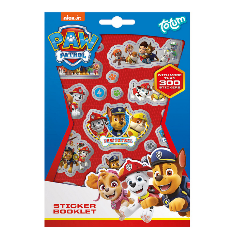 Afbeelding laden in galerijviewer, Totum paw patrol sticker book 4 sheets
