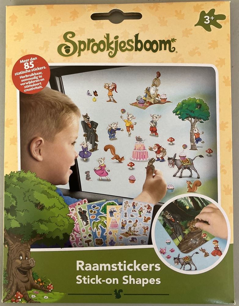 Afbeelding laden in galerijviewer, Dsp raamstickers sprookjesboom, efteling
