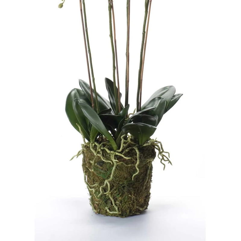 Afbeelding laden in galerijviewer, Emerald kunstplant orchidee met mos wit 90 cm 20.355
