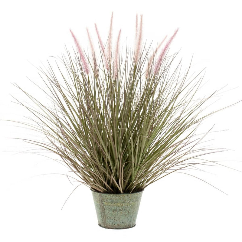 Afbeelding laden in galerijviewer, Emerald kunstplant pennisetum groen 71 cm 418155
