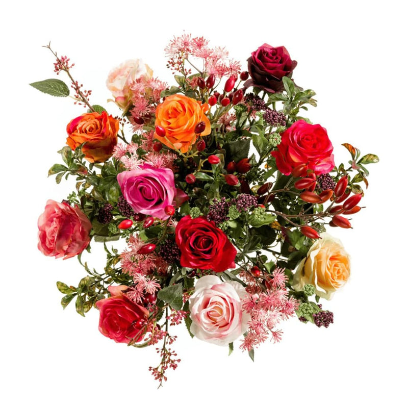 Afbeelding laden in galerijviewer, Emerald kunstboeket flame roses
