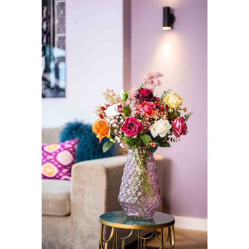 Afbeelding laden in galerijviewer, Emerald kunstboeket flame roses
