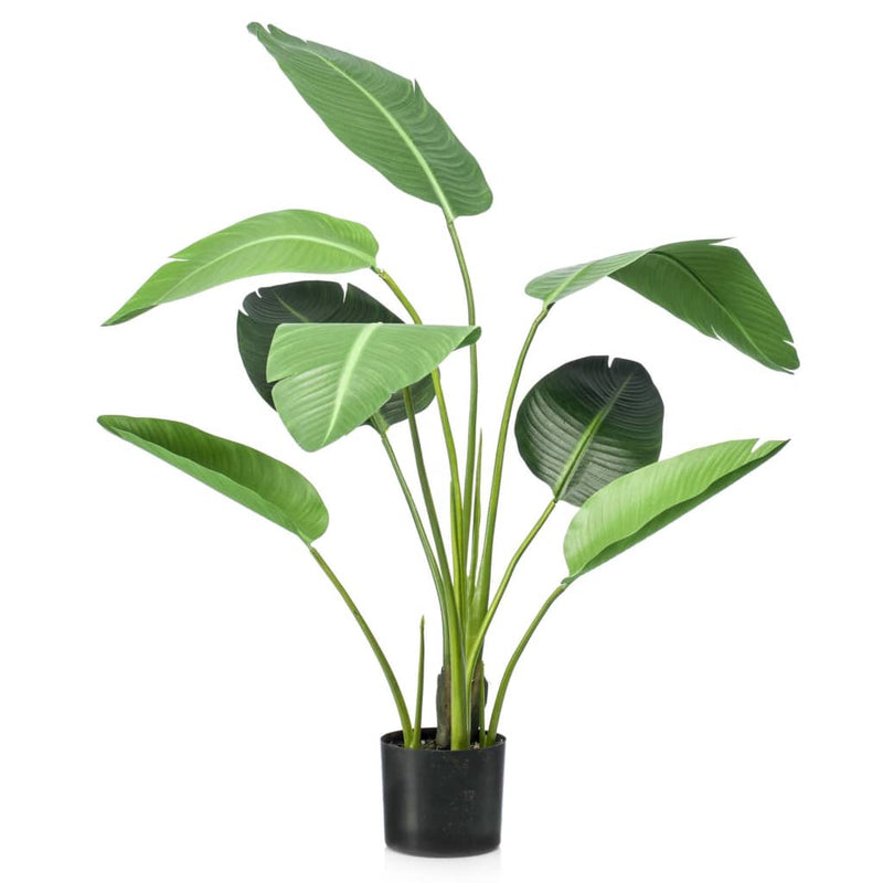 Afbeelding laden in galerijviewer, Emerald kunstplant in pot strelitzia 120 cm
