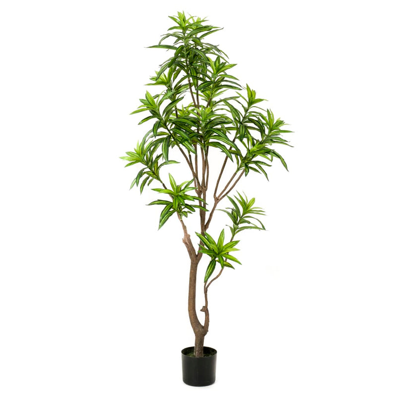 Afbeelding laden in galerijviewer, Emerald kunstplant dracaena 155 cm groen
