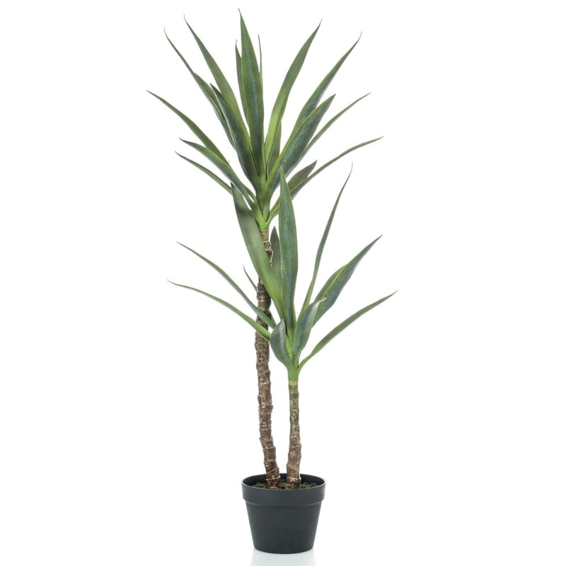 Afbeelding laden in galerijviewer, Emerald kunstplant in pot yucca 110 cm

