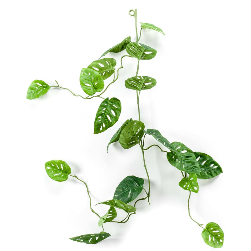 Afbeelding laden in galerijviewer, Emerald kunstplantslinger gatenplant 120 cm

