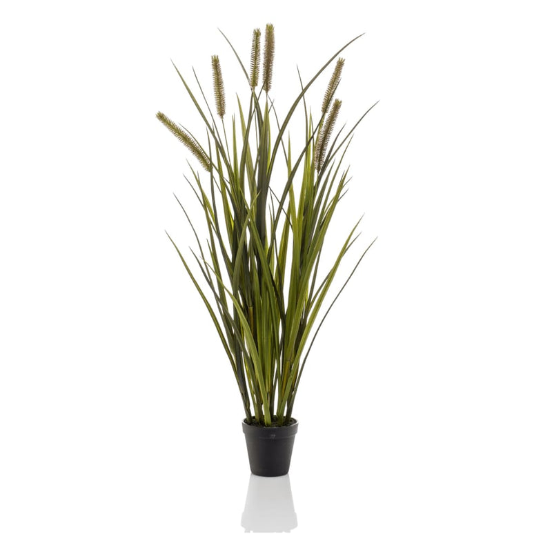 Afbeelding laden in galerijviewer, Emerald kunstplant in pot kattenstaartgras 85 cm
