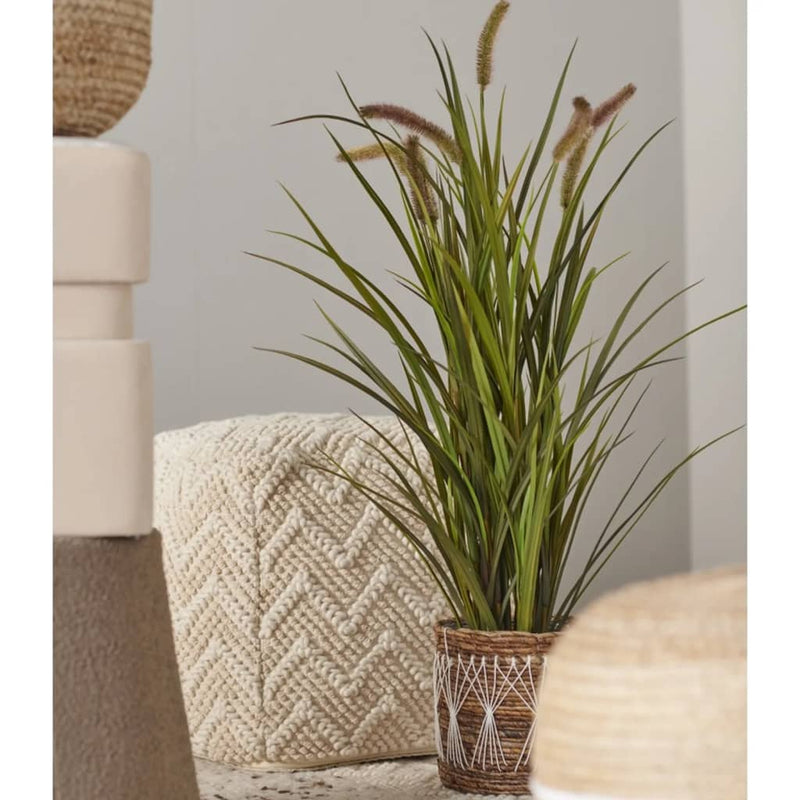 Afbeelding laden in galerijviewer, Emerald kunstplant in pot kattenstaartgras 100 cm
