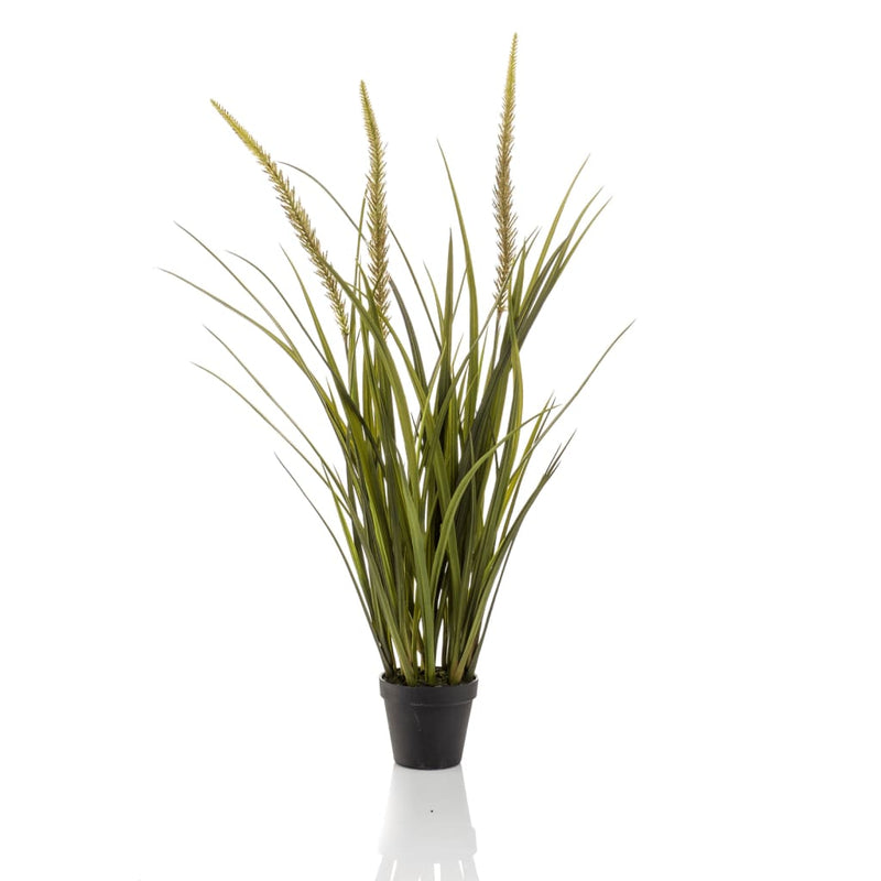 Afbeelding laden in galerijviewer, Emerald kunstplant in pot vossenstaartgras 90 cm
