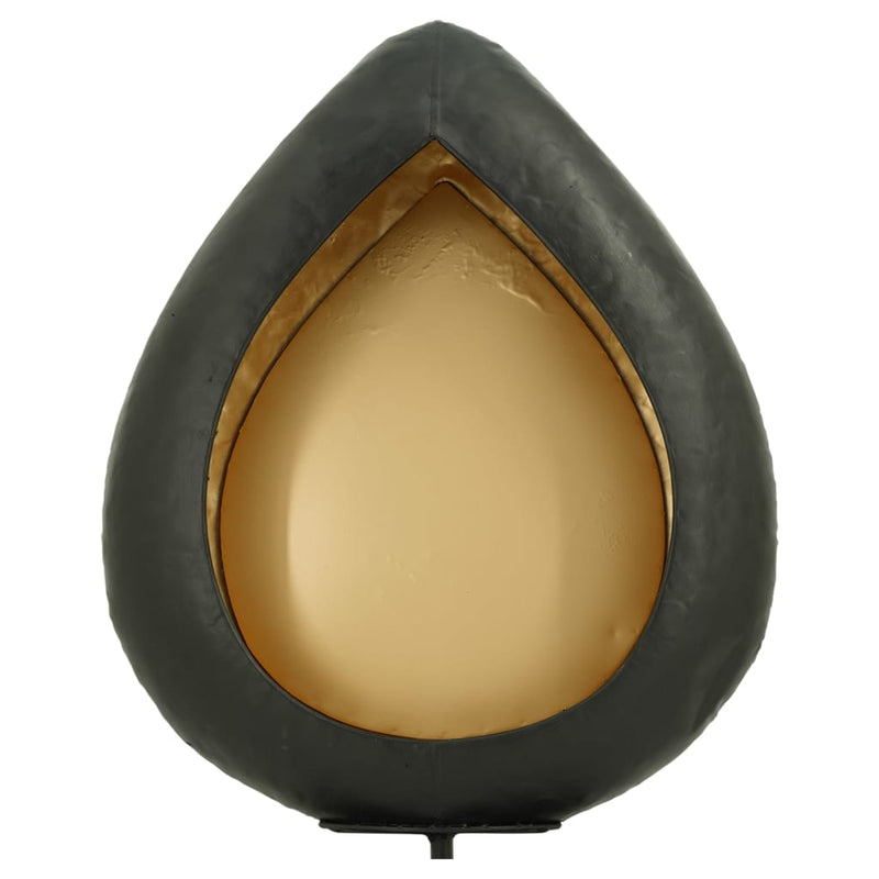 Afbeelding laden in galerijviewer, Lesli Living Lesli Living Kaarsenstandaard druppelvormig op standaard 23x11x41 cm
