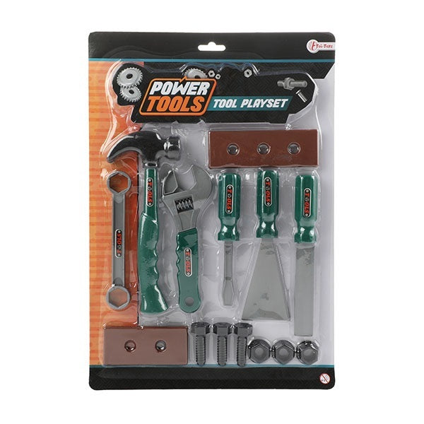 Afbeelding laden in galerijviewer, Toi-toys speelgoed gereedschapset, 13dlg.
