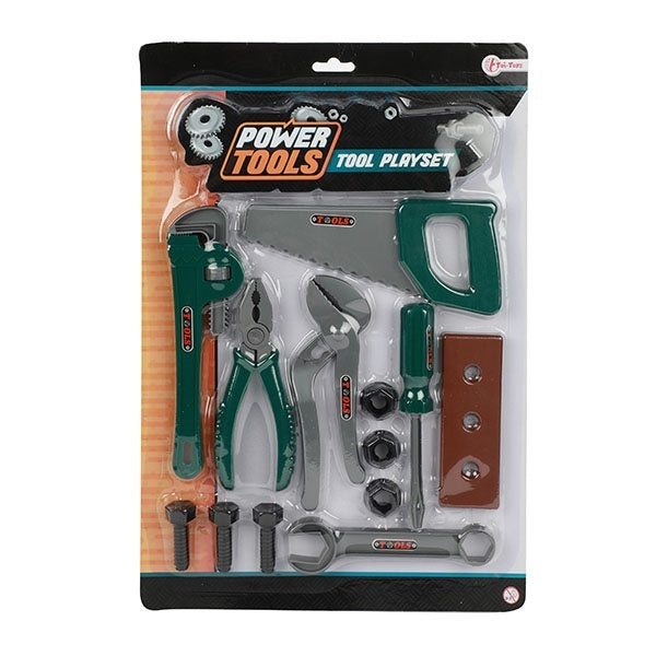 Afbeelding laden in galerijviewer, Toi-toys speelgoed gereedschapset, 13dlg.
