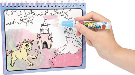 Afbeelding laden in galerijviewer, Toi-toys creativity kleuren met water prinses met stift
