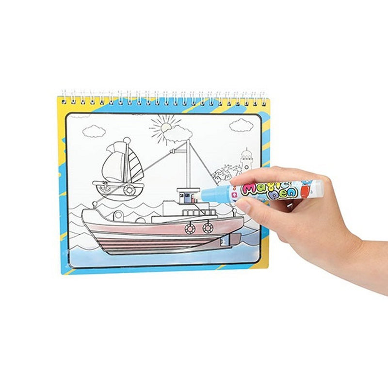 Afbeelding laden in galerijviewer, Toi-toys creativity kleuren met water voertuig met stift
