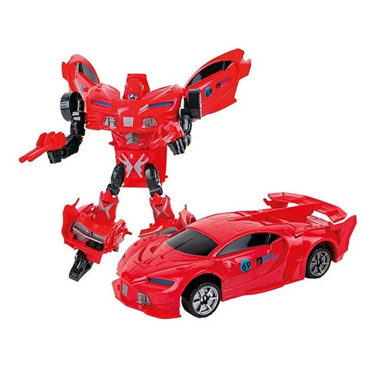 Toi-toys autorobot roboforces junior 26 cm 4-delig