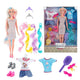 Lauren deluxe tienerpop hairextensions + accessoires en kleding