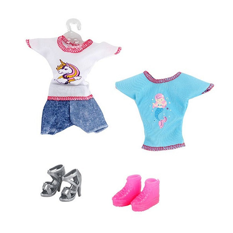 Afbeelding laden in galerijviewer, Lauren deluxe tienerpop hairextensions + accessoires en kleding

