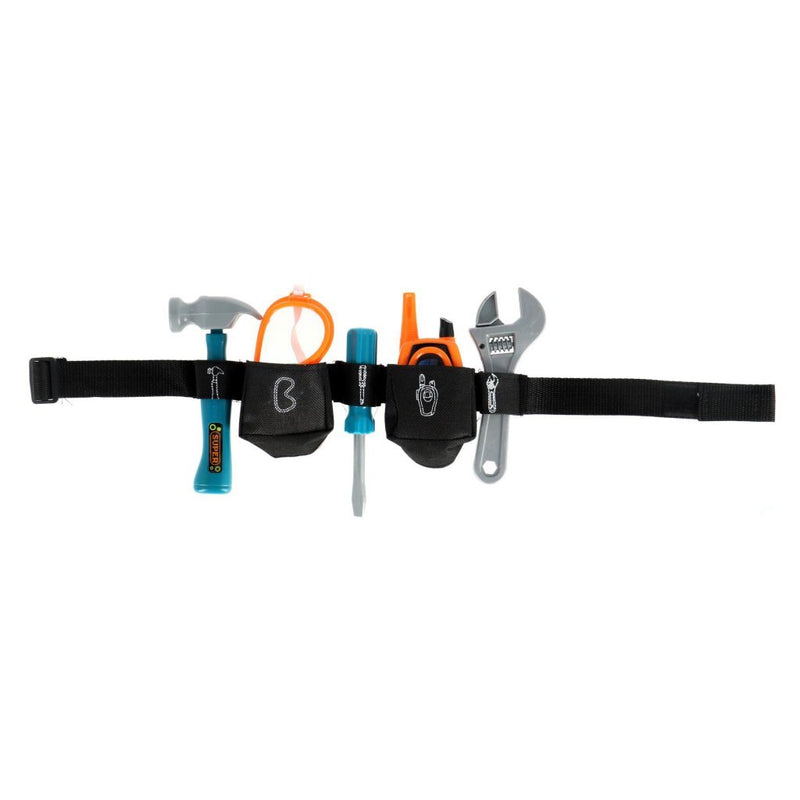 Afbeelding laden in galerijviewer, Toi-toys power tools gereedschapset in riem 6-delig
