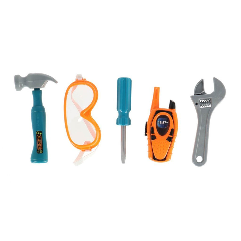 Afbeelding laden in galerijviewer, Toi-toys power tools gereedschapset in riem 6-delig

