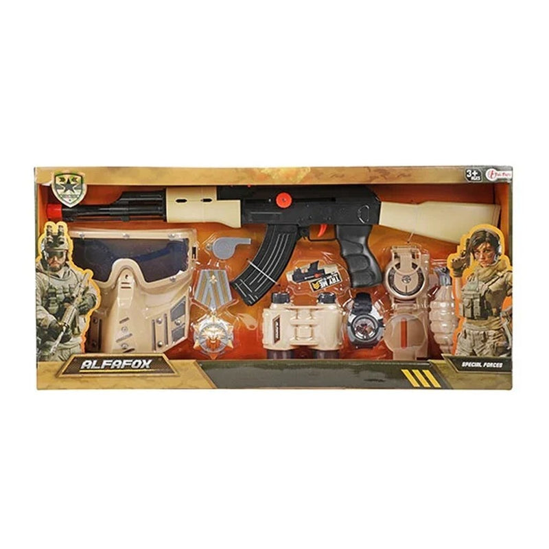 Afbeelding laden in galerijviewer, Toi-toys alfafox militaire set
