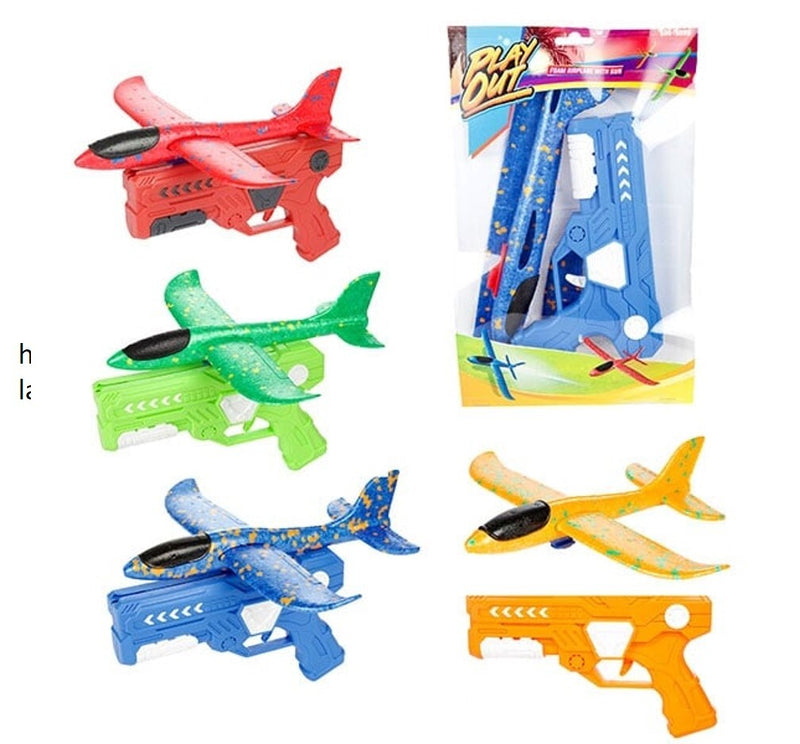 Afbeelding laden in galerijviewer, Toi-toys foam vliegtuig 23 cm
