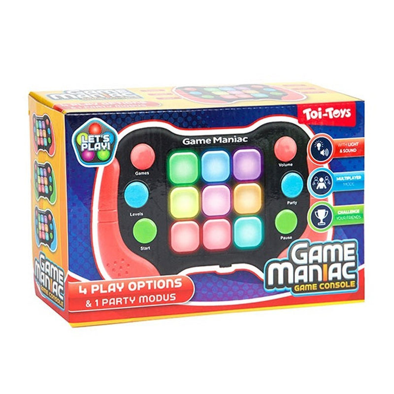 Afbeelding laden in galerijviewer, Toi-toys 4in1 game maniac + licht en geluid assorti
