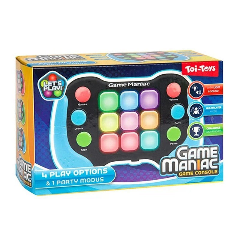 Afbeelding laden in galerijviewer, Toi-toys 4in1 game maniac + licht en geluid assorti
