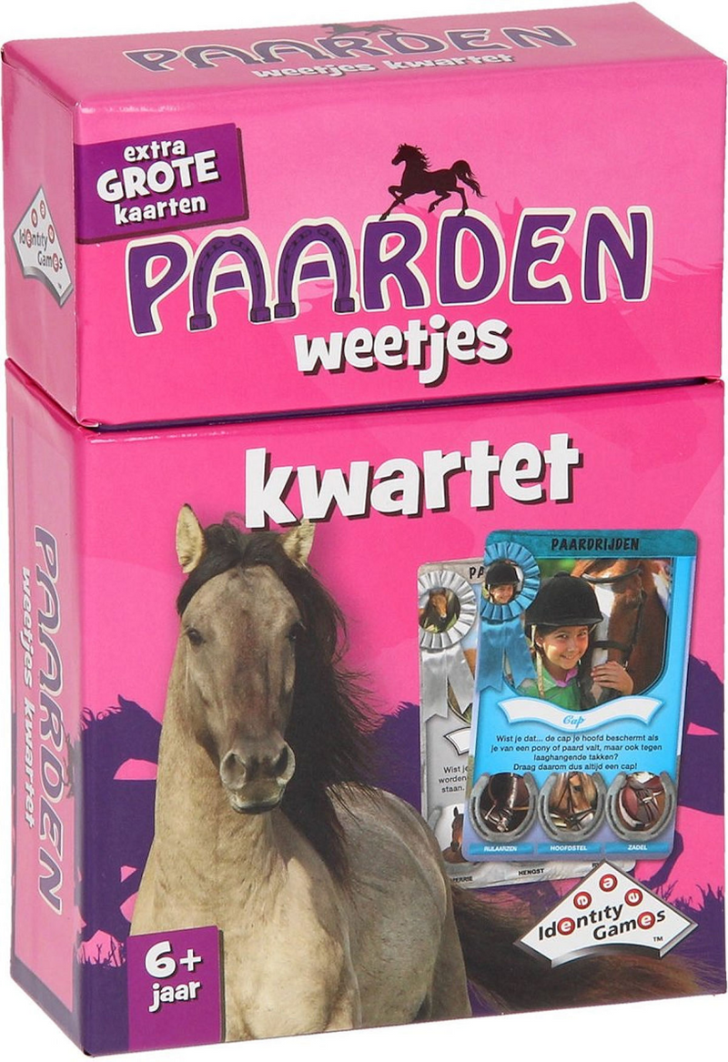 Afbeelding laden in galerijviewer, Identity games paarden weetjes kwartet
