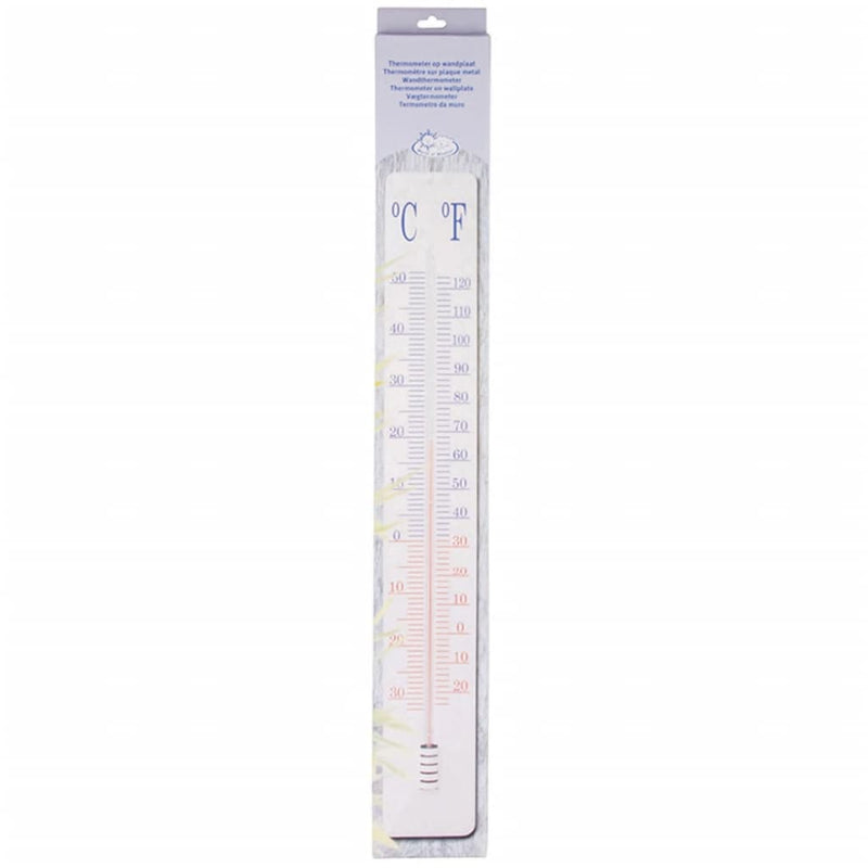 Afbeelding laden in galerijviewer, Esschert design thermometer op wandplaat th9 90 cm
