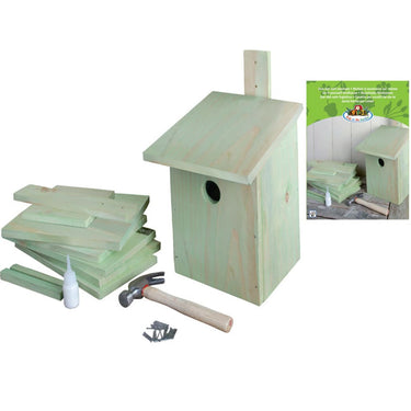 Esschert design doe-het-zelf vogelhuis 21,3x17x23,3 cm kg52