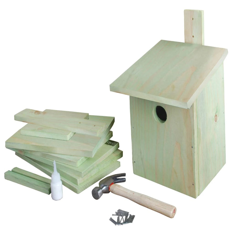 Afbeelding laden in galerijviewer, Esschert design doe-het-zelf vogelhuis 21,3x17x23,3 cm kg52
