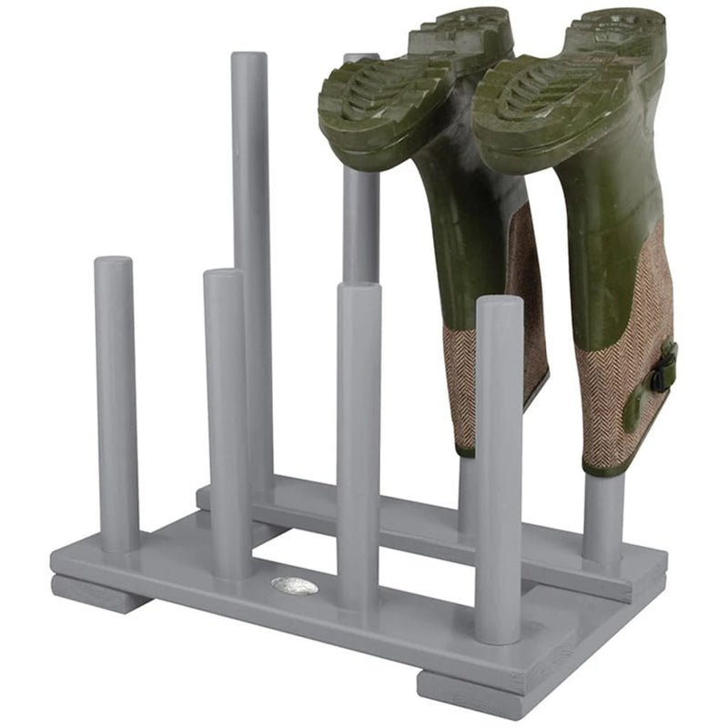 Afbeelding laden in galerijviewer, Esschert Design Esschert Design laarzenrek (grijs) CF48G
