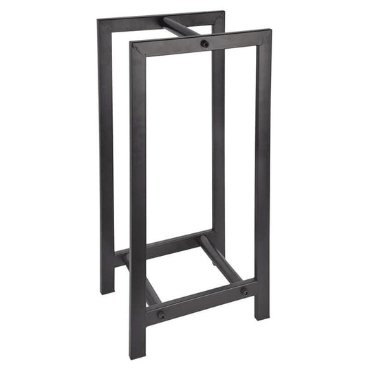 Esschert design houtopslagrek zwart