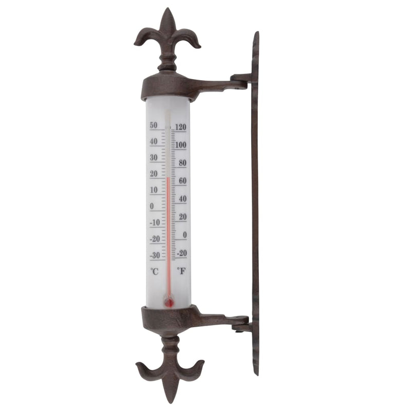 Afbeelding laden in galerijviewer, Esschert design raamkozijnthermometer gietijzer
