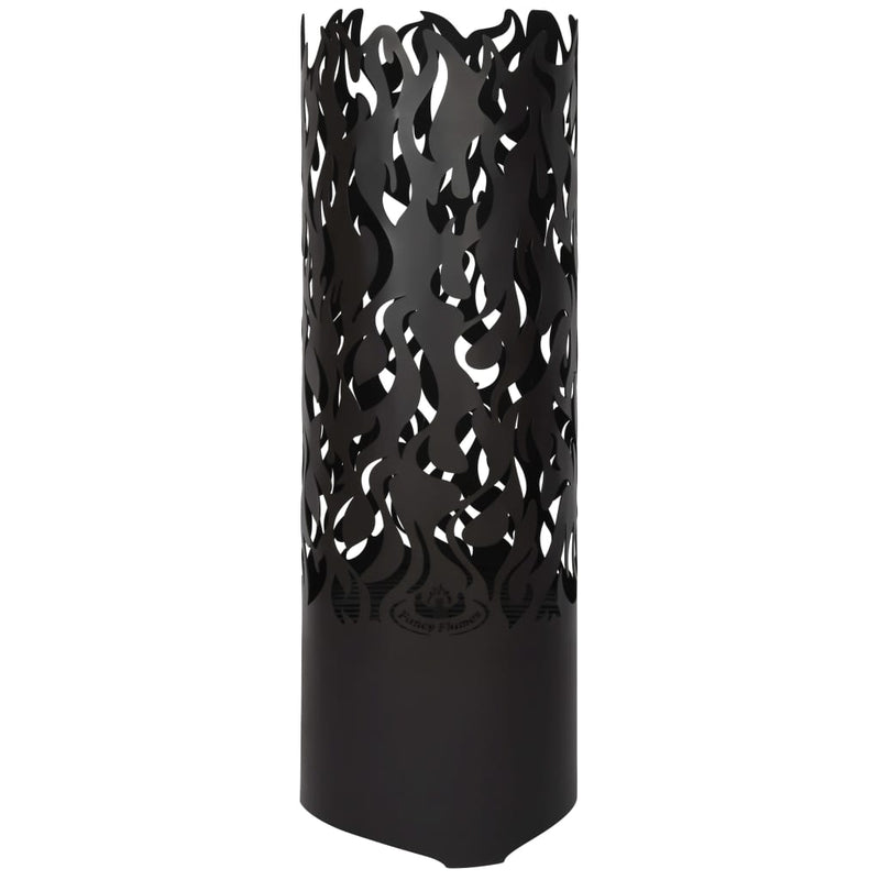 Afbeelding laden in galerijviewer, Esschert design vuurton flames koolstofstaal zwart ff408

